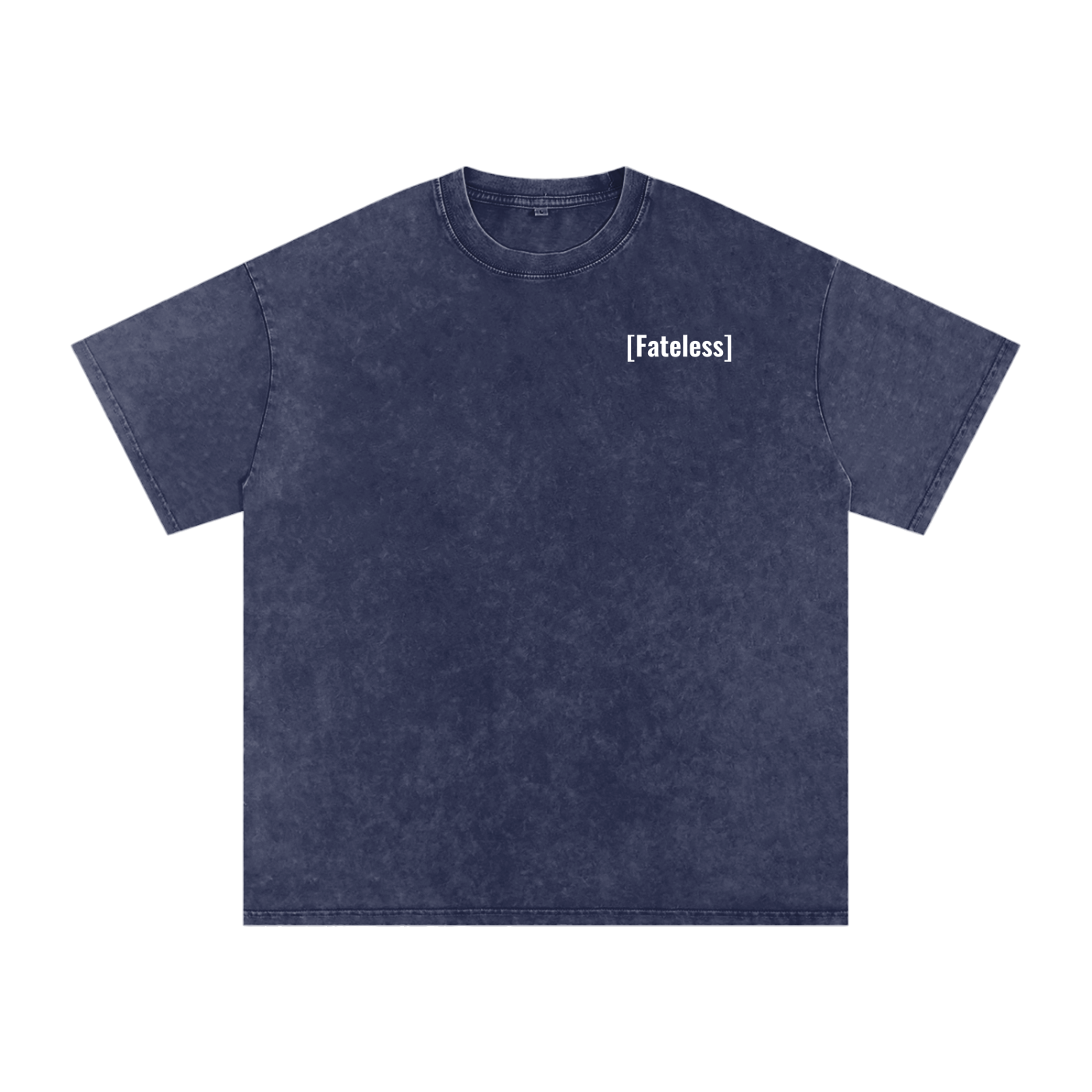 [Fateless] Snow Washed Oversized Cotton T-Shirt