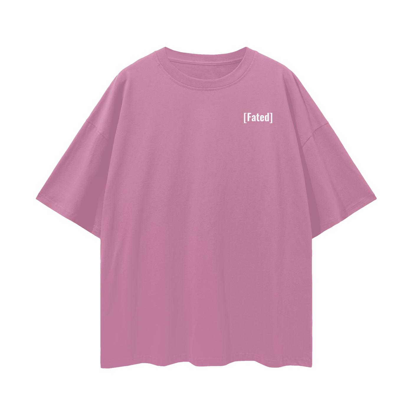 [Fated] Streetwear Loose Drop Shoulder T-Shirt