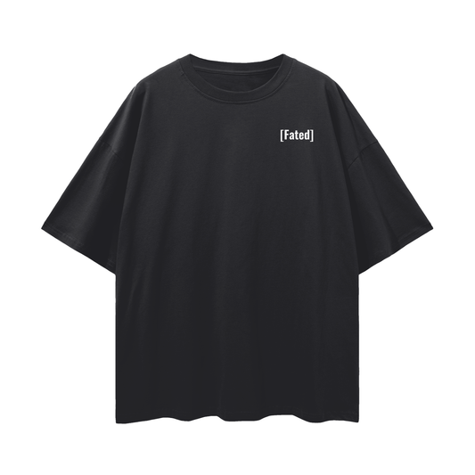 [Fated] Streetwear Loose Drop Shoulder T-Shirt
