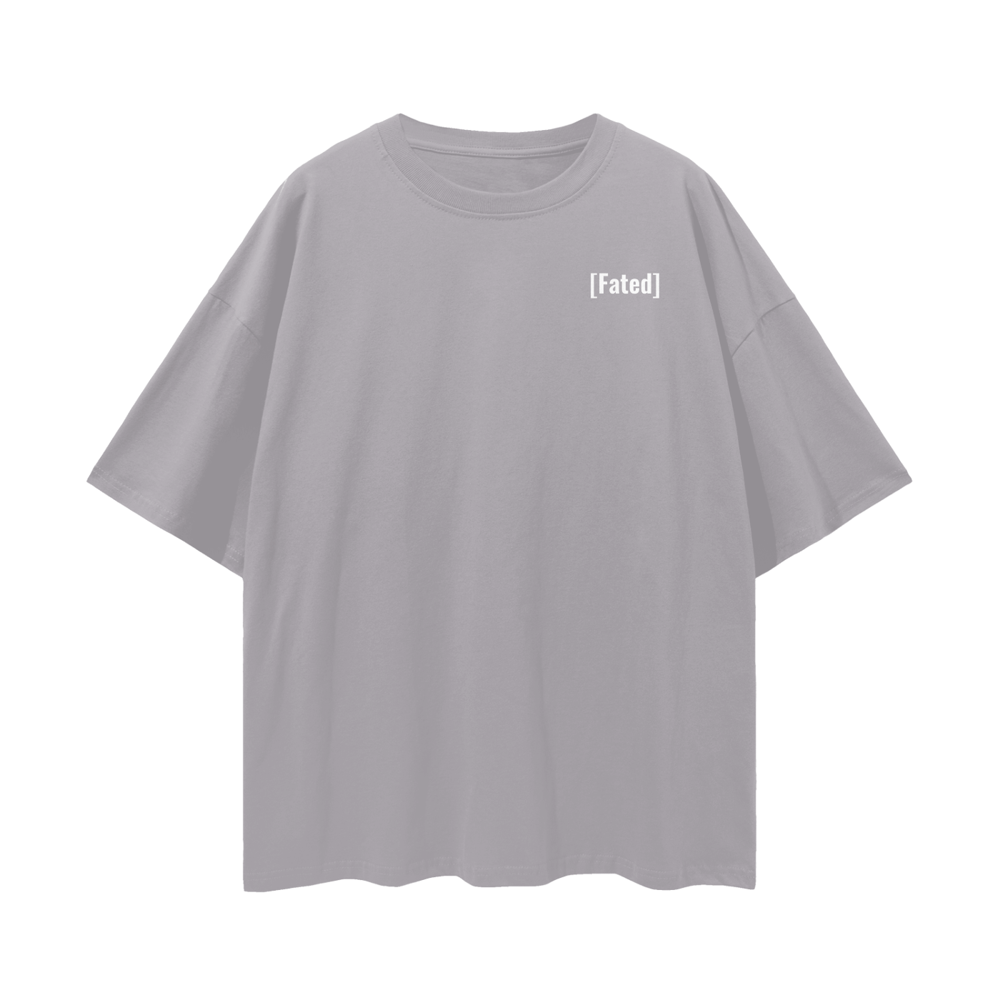 [Fated] Streetwear Loose Drop Shoulder T-Shirt